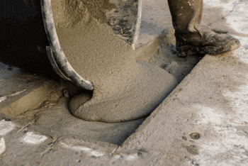 фото применения литого бетона