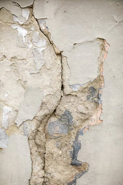 фото разрушающегося бетона